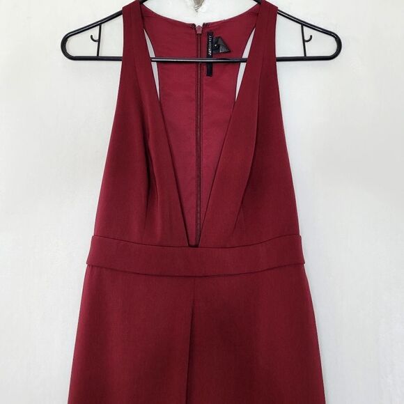 Jaygodfrey Brandon Stretch Crepe Racerback Jumpsuit Size 4 - Picture 6 of 13